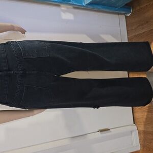 Petite wide-leg Shein jeans